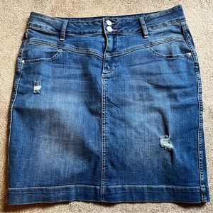 Jag Jeans Jean Skirt Size 16